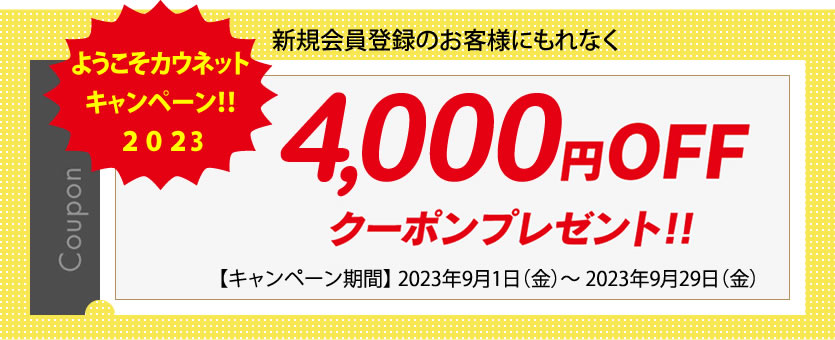 「4,000ポイント」キャンペーン